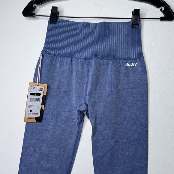 DIADORA Leggings diadry Blue Womens Size Small - Picture 3 of 6